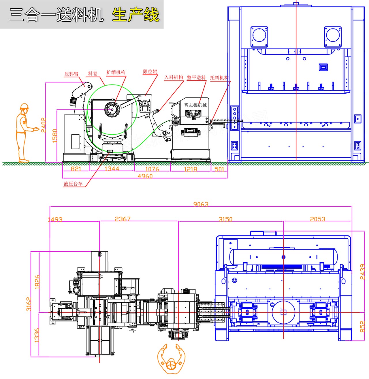 上海三合一送料機(jī)